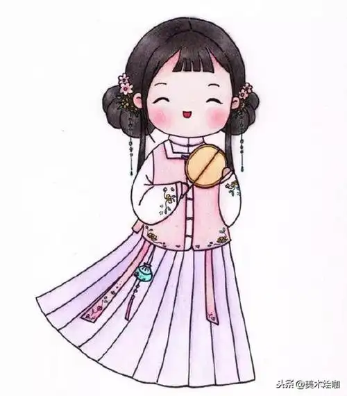 说到古风,关注头条号:美术烩咖,私信回复"画画",即可免费获得零基础