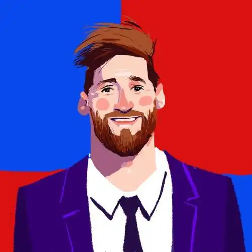 梅西头像 l 世界杯