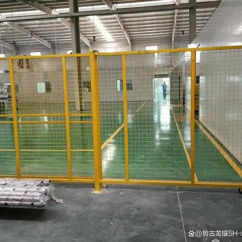 无缝车间隔离防护栏网 工厂车间隔离网 车间安全隔离围栏