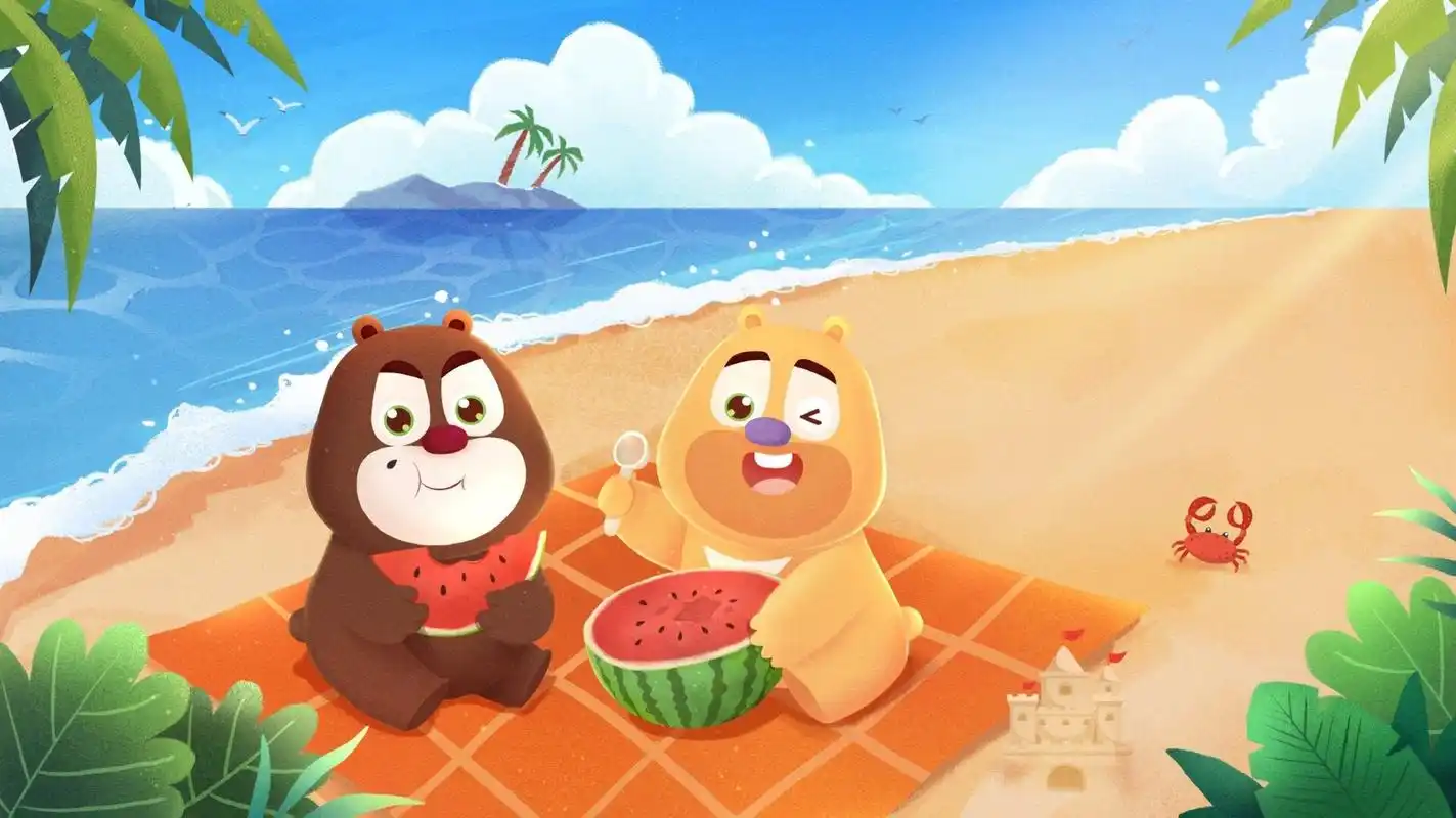 萌系精美熊出没壁纸,超治愈!