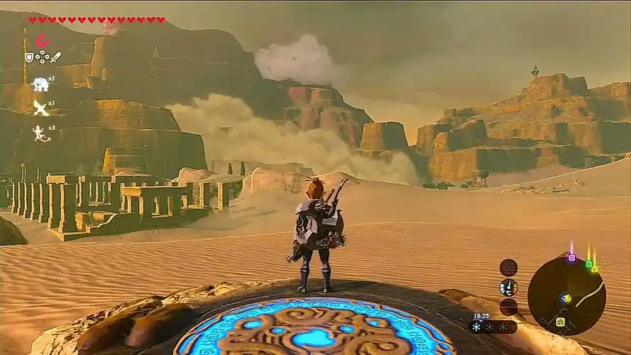 巨巨可爱的游戏记录 - 塞尔达传说 旷野之息 (p118) 格鲁德小镇~进入