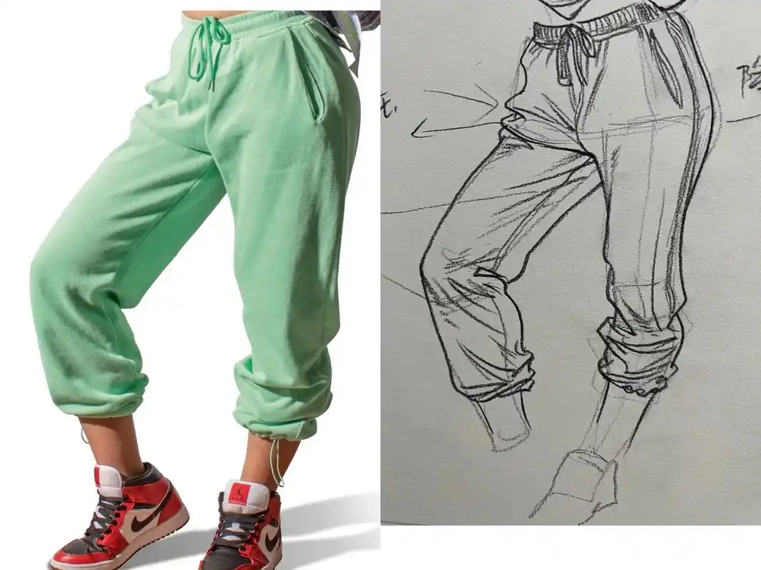 照片对照局部衣纹#速写 #一起学画画 #艺考集训 #付炎凯线 - 抖音