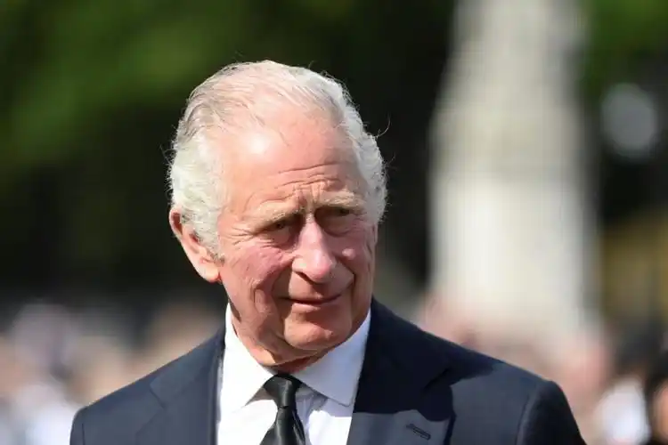 英国国王查尔斯三世向祝福者致谢