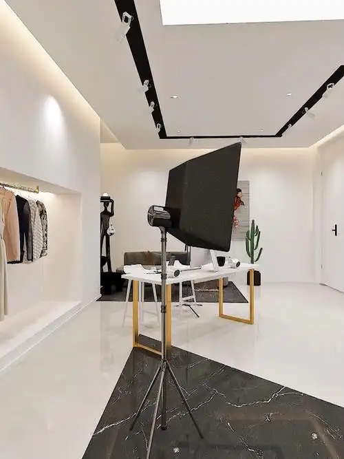 韩系简约直播间设计