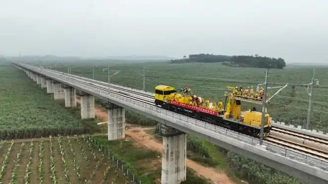 南宁到玉林只要50分钟南深高铁南玉段迎来重要节点