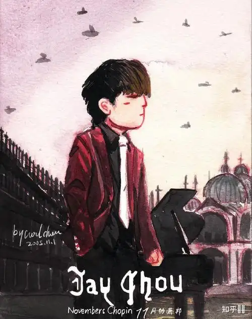 有没有周杰伦专辑封面卡通版呀