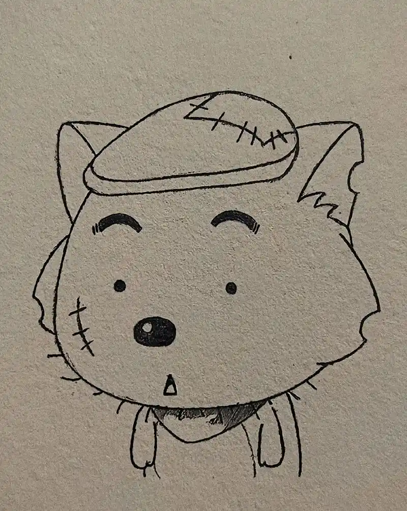 灰太狼 #简笔画  - 抖音