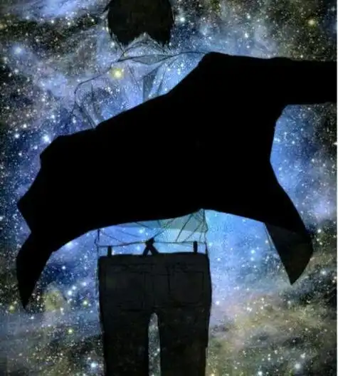 悲伤背影星空的头像图片大全