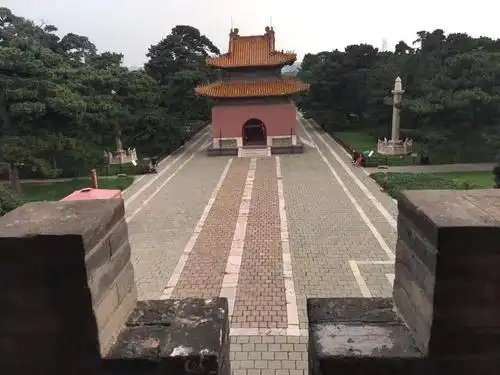 誉堂大师沈阳北陵皇太极陵墓风水考察