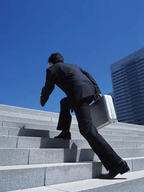 手提箱,亚洲,仅一个男性,仅一个人,套装,阶梯,拎,黄种人,台阶,仅一个