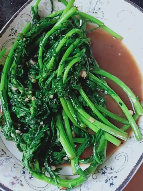 蒜蓉(清炒)茼蒿的做法
