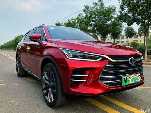 鸟枪换炮提比亚迪唐dm赤帝红天津首提