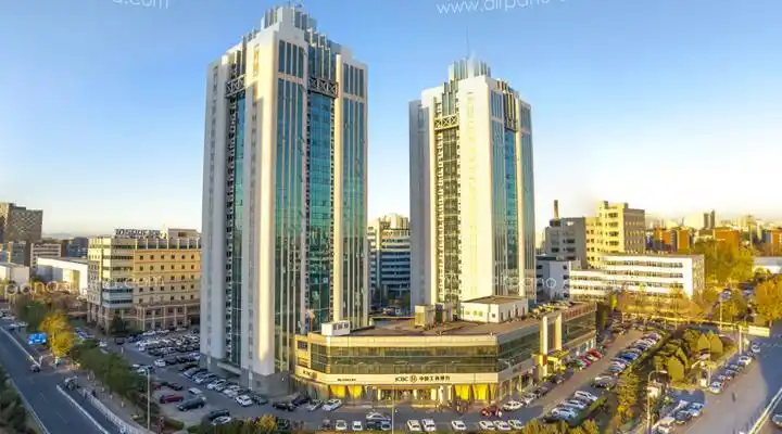 上地环岛航拍全景