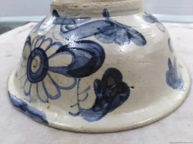 明代早期洪武青花大碗(保老,保真)z_青白瓷/影青瓷_收藏价格_鉴定交易