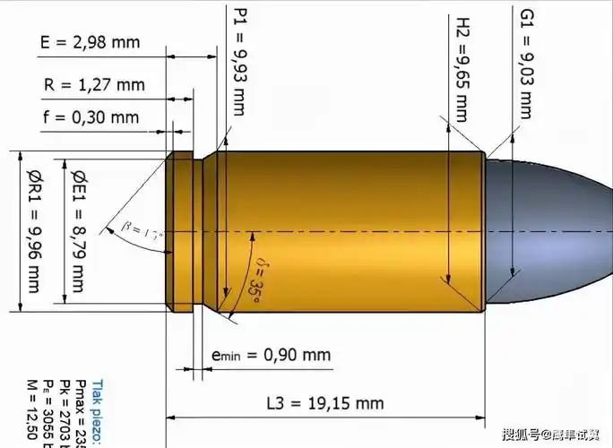 是,属于极度普遍的武器弹药,全球一多半的手枪和冲锋枪选择了这种子弹