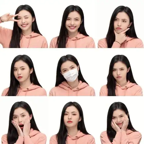 九宫格大头照你有多久没拍大头贴啦