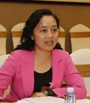 全国人大代表,广西壮族自治区桂林市工人文化宫副主任 向惠玲