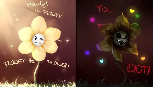 「传说之下」人物志—flowey(下):充满爱的世界,不该有我!