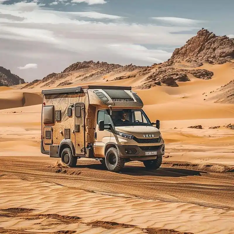 四驱旅居时代 越野型房车 四驱依维柯