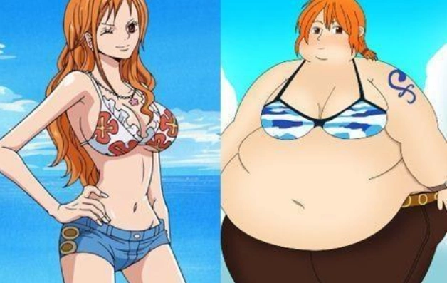 海贼王同样是女神变胖子忍了娜美躲过罗宾看到美帝网友疯了