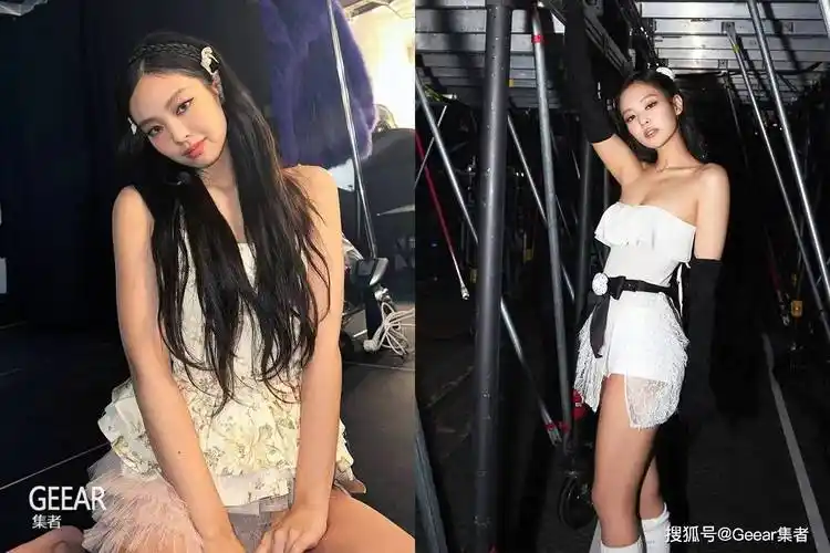 jennie胸围造型加twerking舞姿引两极热议!_top_bra_观众
