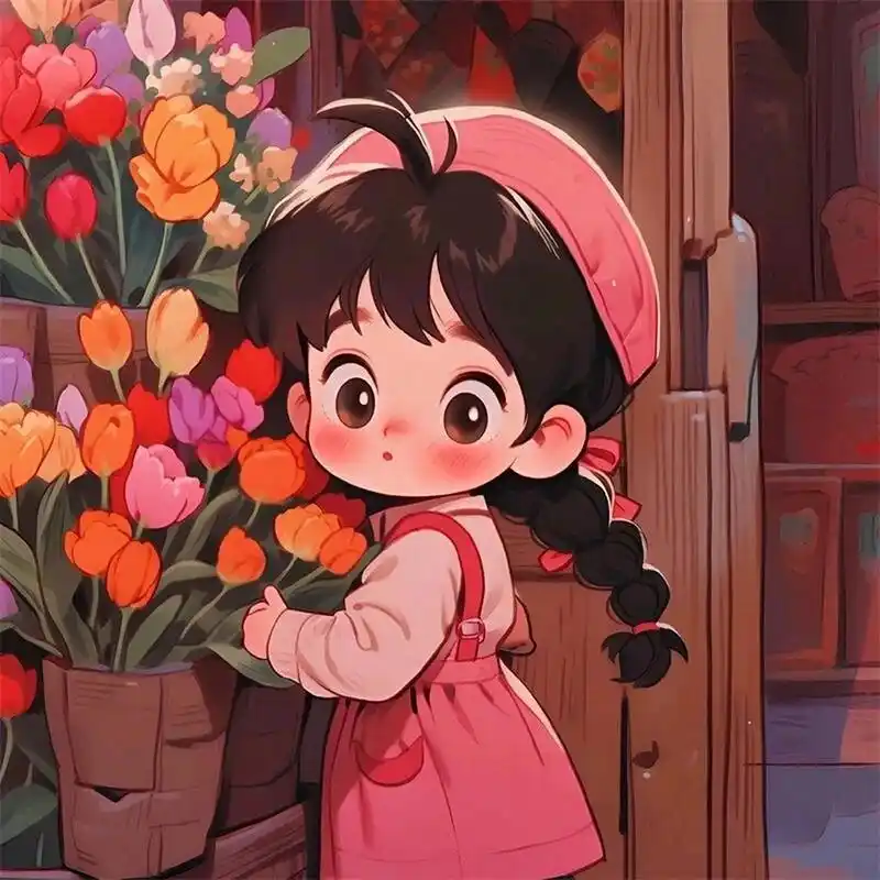 可爱小女孩头像 真可爱呀qwq#微信头像# #可爱头像# #女生头像