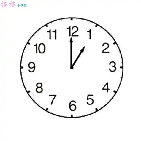 钟表简笔画钟表简笔画简单又漂亮