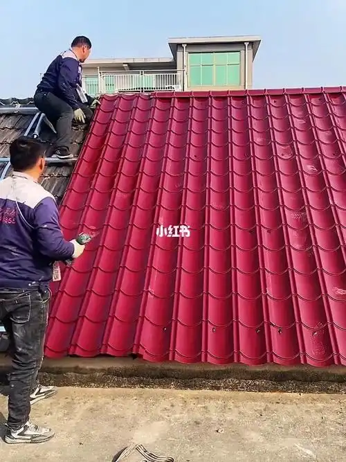 农村翻新彩钢房顶