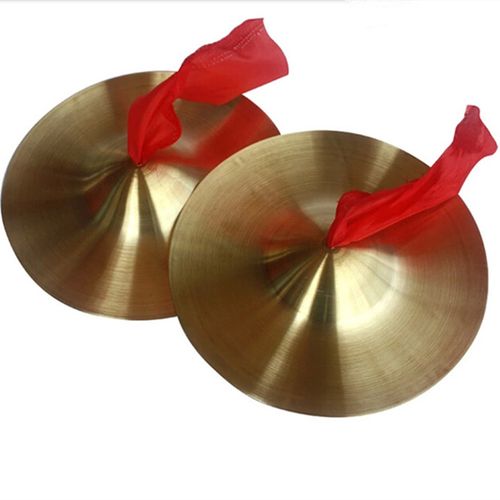 大擦小嚓儿童敲锣打鼓乐器玩具纯铜铜镲全套专业三句半道具罗铙钹