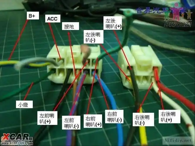 网上找的电源,喇叭接线图
