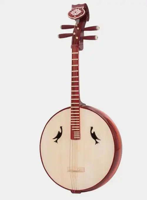 色木特质大阮-阮-山东中艺音美器材有限公司-花为媒