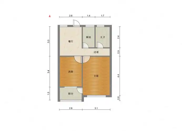 东部二热兰大一分部小户型电梯房看房随时