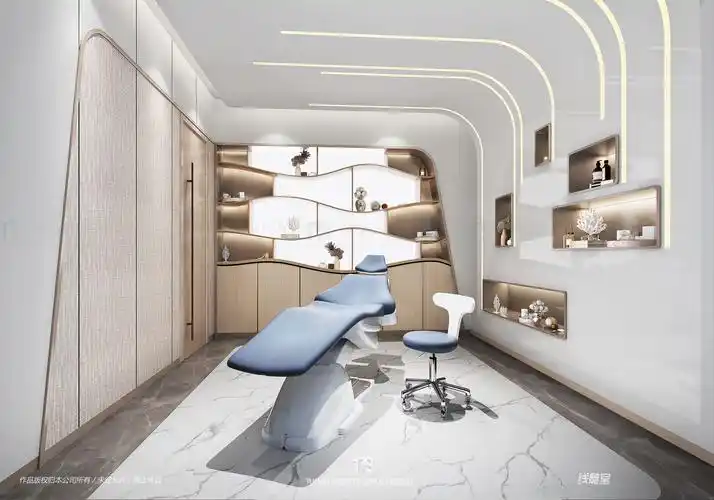 医美装修效果图,整形医院装修,口腔门诊装修设计.
