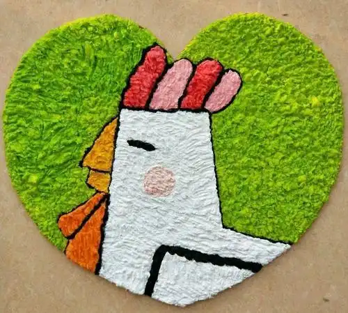 干货综合材料玩转创意纸浆画火速收藏