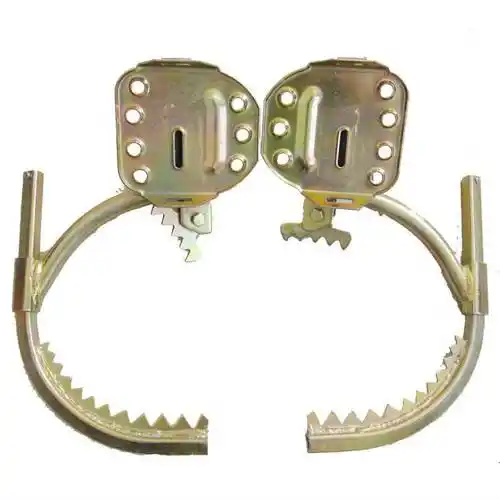 登水泥杆登高安全工具 加厚型电工脚扣登杆铁鞋电信爬杆脚扣