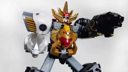 百兽战队牙吠连者.拼装模型.定格动画