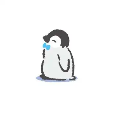 小企鹅头像高清简单的萌萌哒小企鹅头像卡通图片