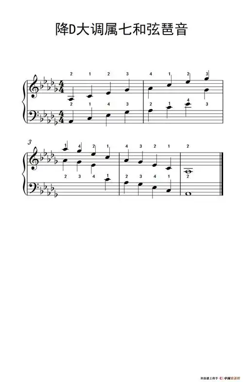 降d大调属七和弦琶音(孩子们的钢琴音阶,和弦与琶音 2)(1)_199_198_1.