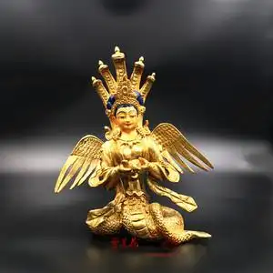 准提佛母像纯铜