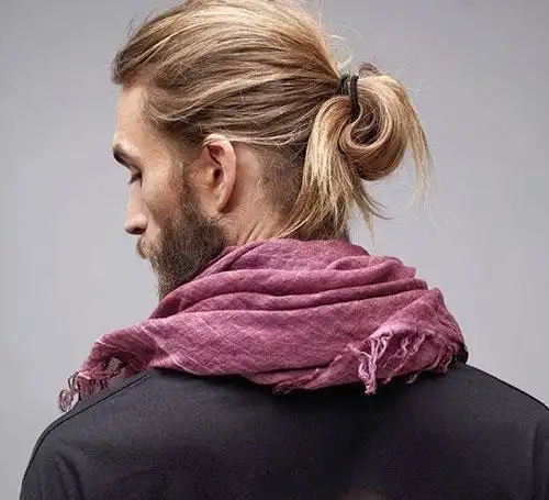 最帅男士丸子头 都在这里了!|男士|发型|男人_新浪新闻