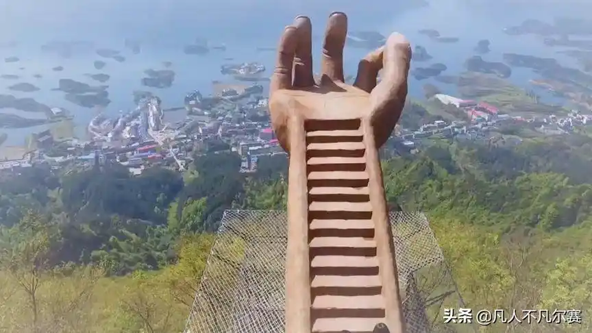 天空之城的网红佛手