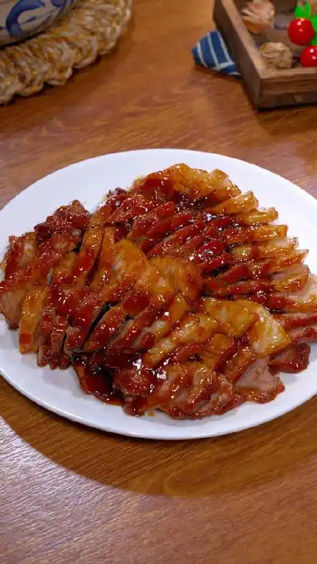 广式蜜汁叉烧做法#美食分享##美食#素素小厨娘的微博视频