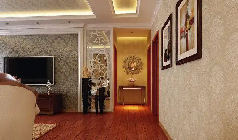 120㎡吊顶沙发茶几现代风格客厅装修,尽显时尚之感效果图欣赏