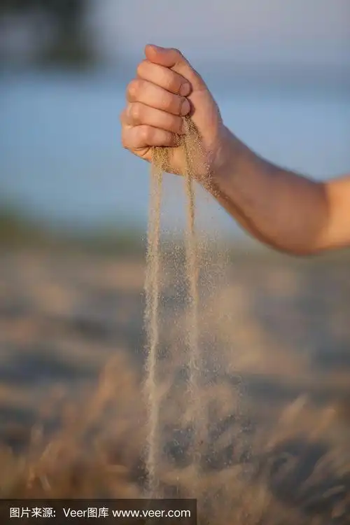 夏天海滩上的概念