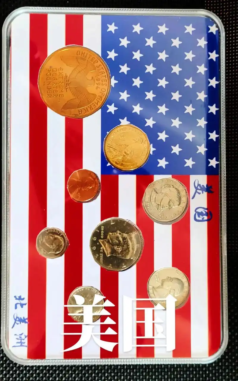 北美洲美国硬币 - 抖音
