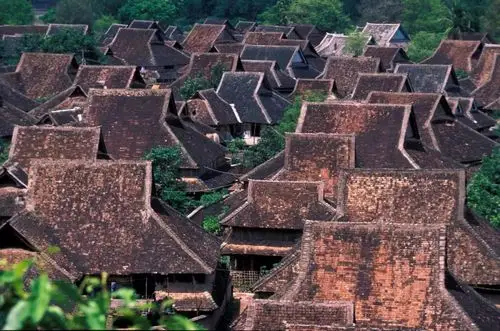 摄影师@张煊境)▼到东南的台湾高山族家园(台湾高山族泰雅族眉原社半