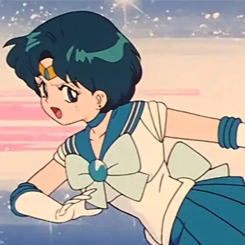 美少女战士 亚美 水兵水星 自截头像