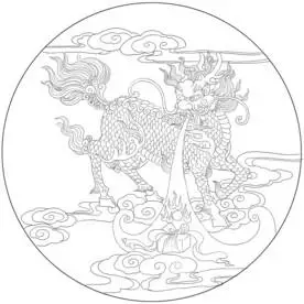 白描狮子麒麟系列图片专题,白描狮子麒麟系列下载_昵图网nipic.com
