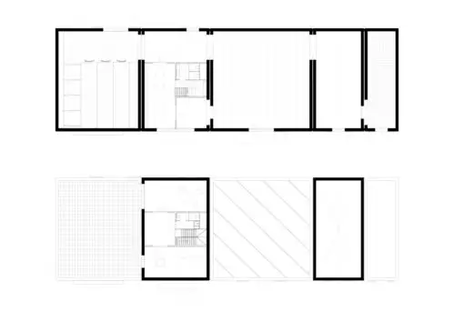 画廊 tim van laere / office kersten geers david van severen,平面