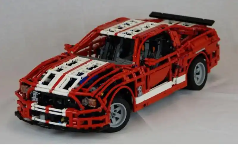 lego乐高technic科技机械mocfordmustangshelbygt500福特野马